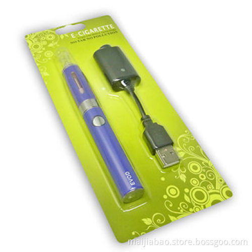 2014 Hot Sale Evod Blister Pack/Electronic Cigarette, Wholesale, 1.8-2.8 Ohms Normal Resistance